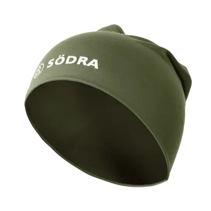 grön mössa södra med vit logga