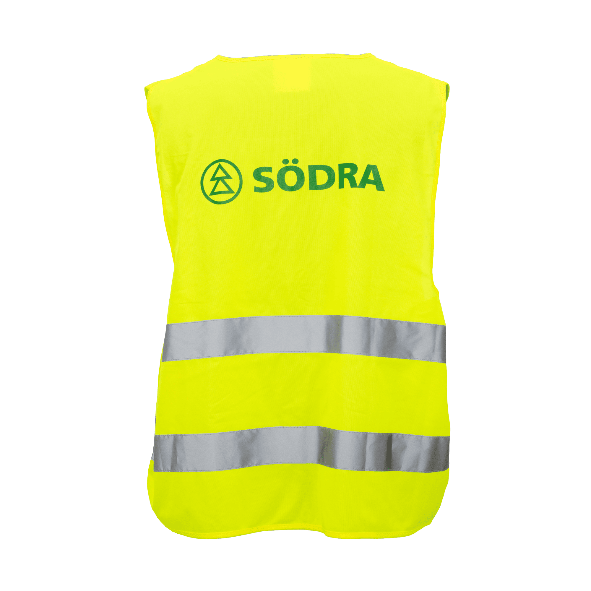 reflexväst med södralogga och säkerheten först