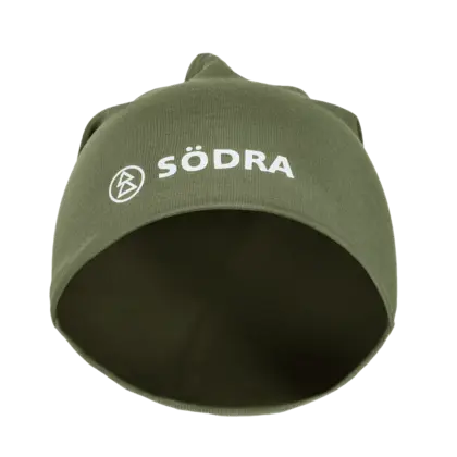 grön mössa södra med vit logga