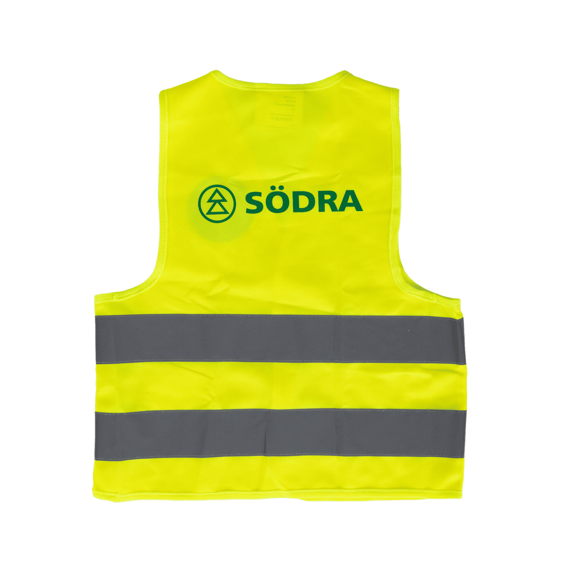 reflexväst med södralogga och säkerheten först